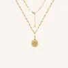 Sunburst Evil Eye Necklace sold by Victoria Emerson