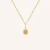 Sunburst Evil Eye Necklace sold by Victoria Emerson