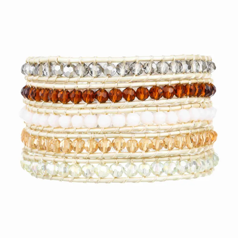 Amber Dorado on Ivory made by Victoria Emerson