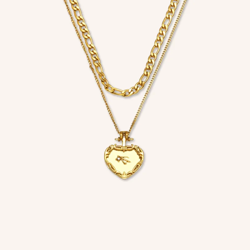 Lauren Layered Pendant Necklace sold by Victoria Emerson