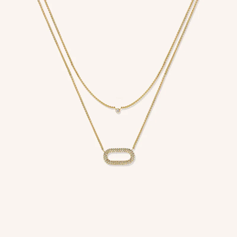 Alison Pre-Layered Necklace sold by Victoria Emerson