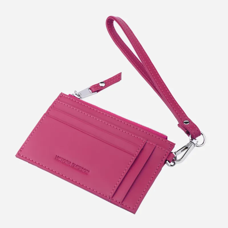 Mini Wristlet - Bubblegum Pink sold by Victoria Emerson