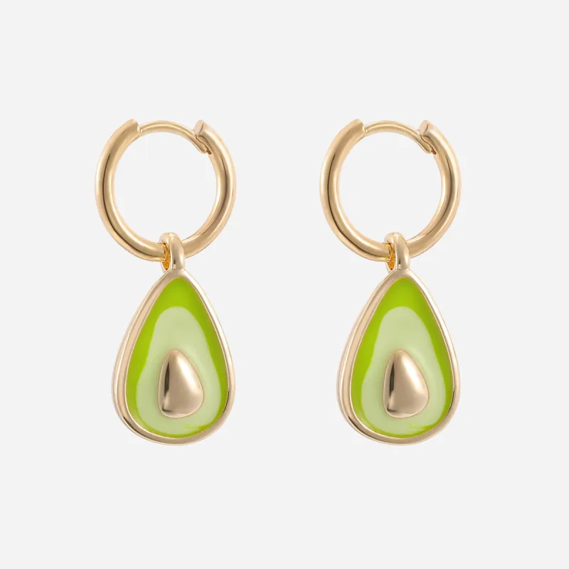 Avocado Dangle Earrings sold by Victoria Emerson