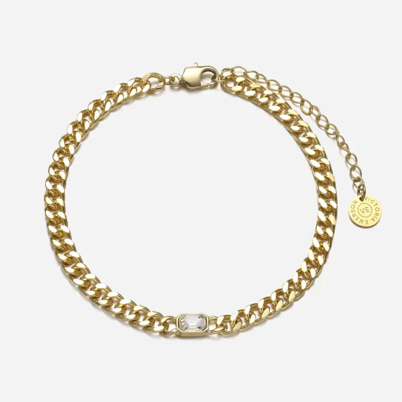 Chunky Gemstone Bracelet sold by Victoria Emerson