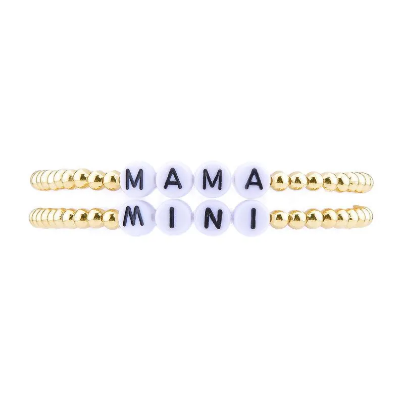 Mama & Mini Stacking Bracelet Set sold by Victoria Emerson