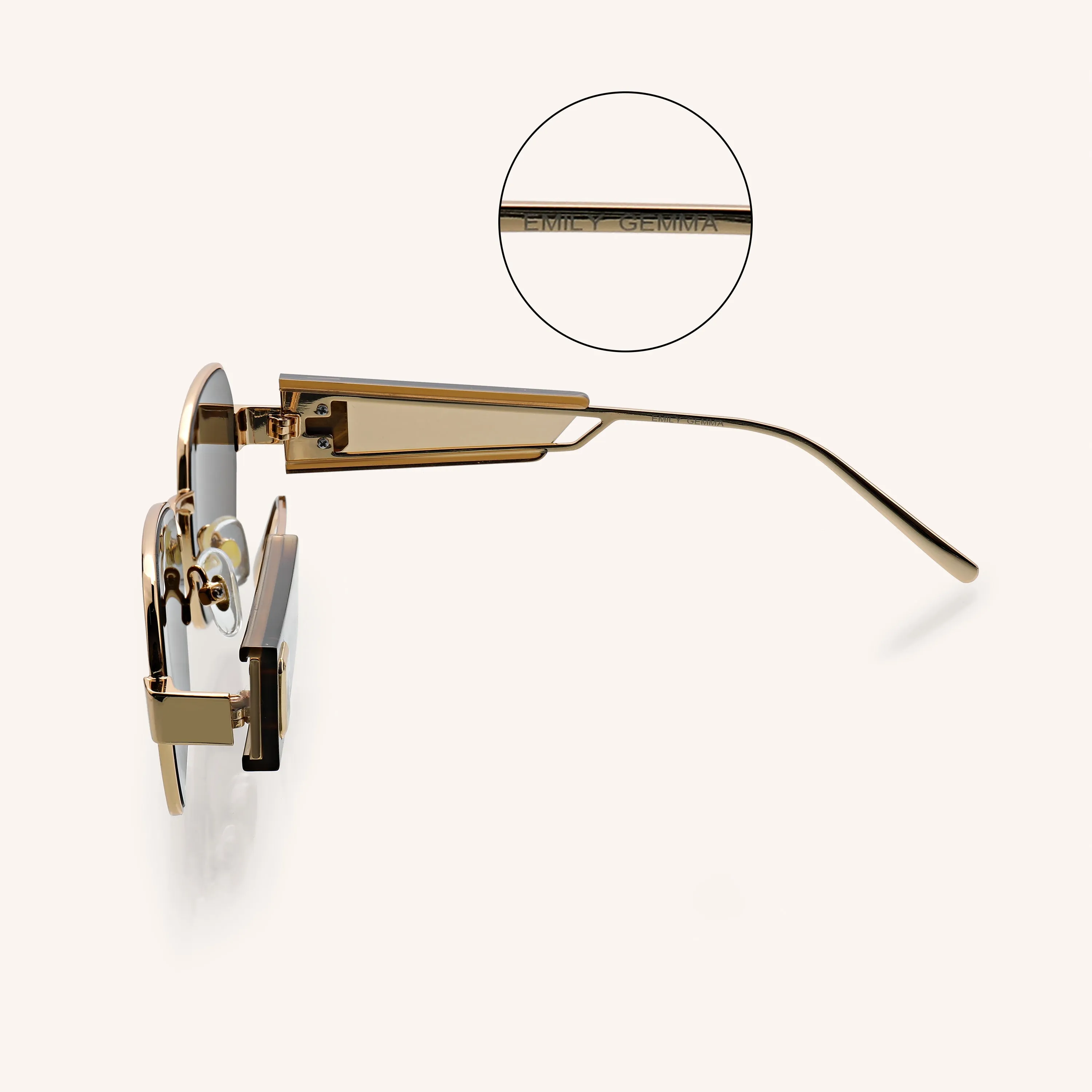 Emily Sunglasses Brown sold by Victoria Emerson product image thumbnail 3