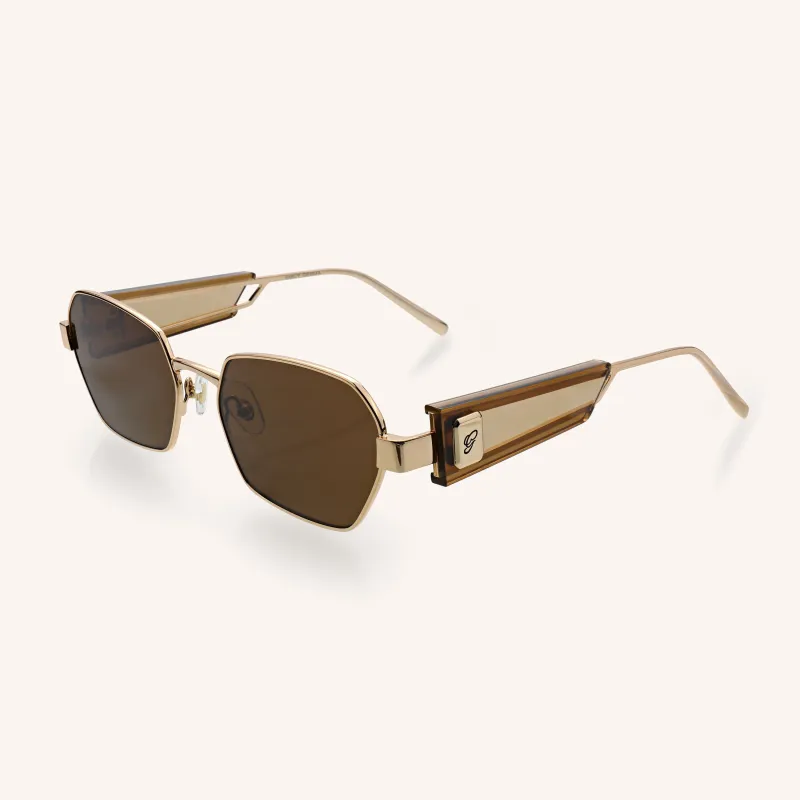 Emily Sunglasses Brown made by Victoria Emerson
