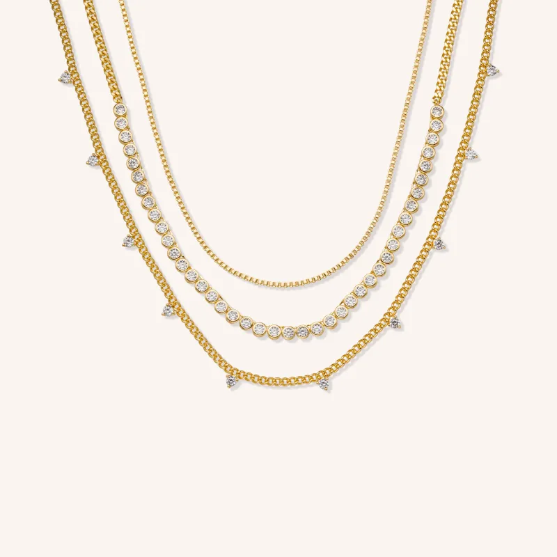 Luisa Multi Layered Necklace sold by Victoria Emerson