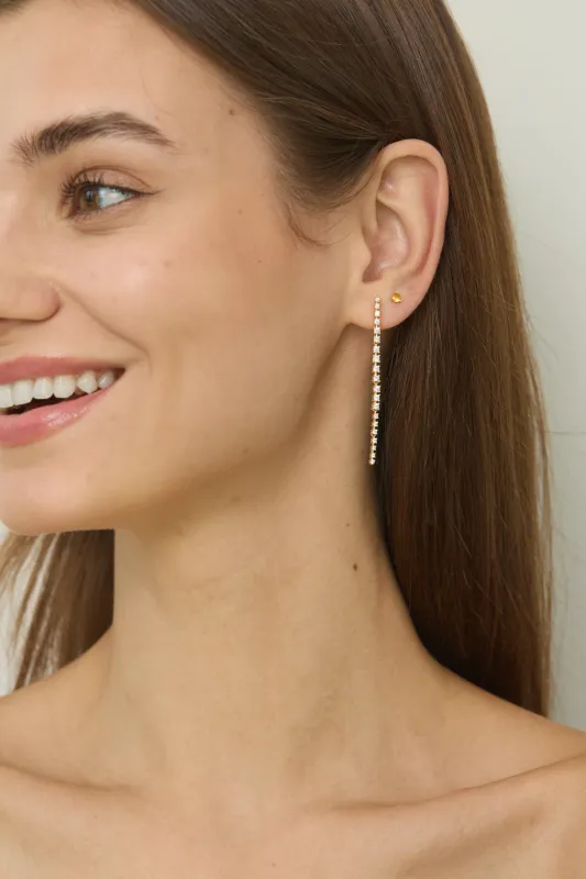 Katherine Crystal Dangle Earrings sold by Victoria Emerson