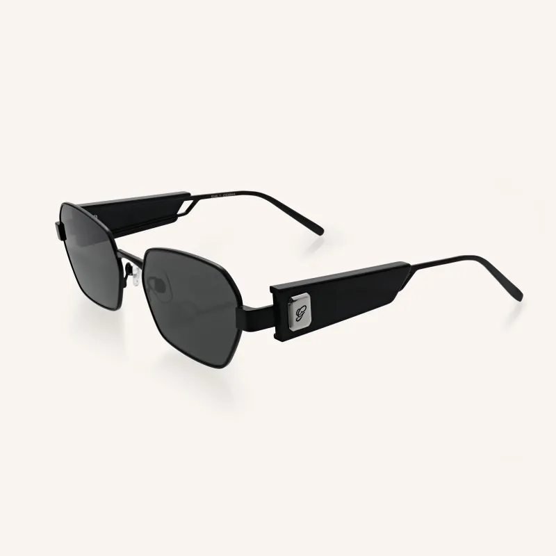 Emily Sunglasses Black on Black sold by Victoria Emerson