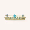 Turquoise And Gold Stacking Set sold by Victoria Emerson