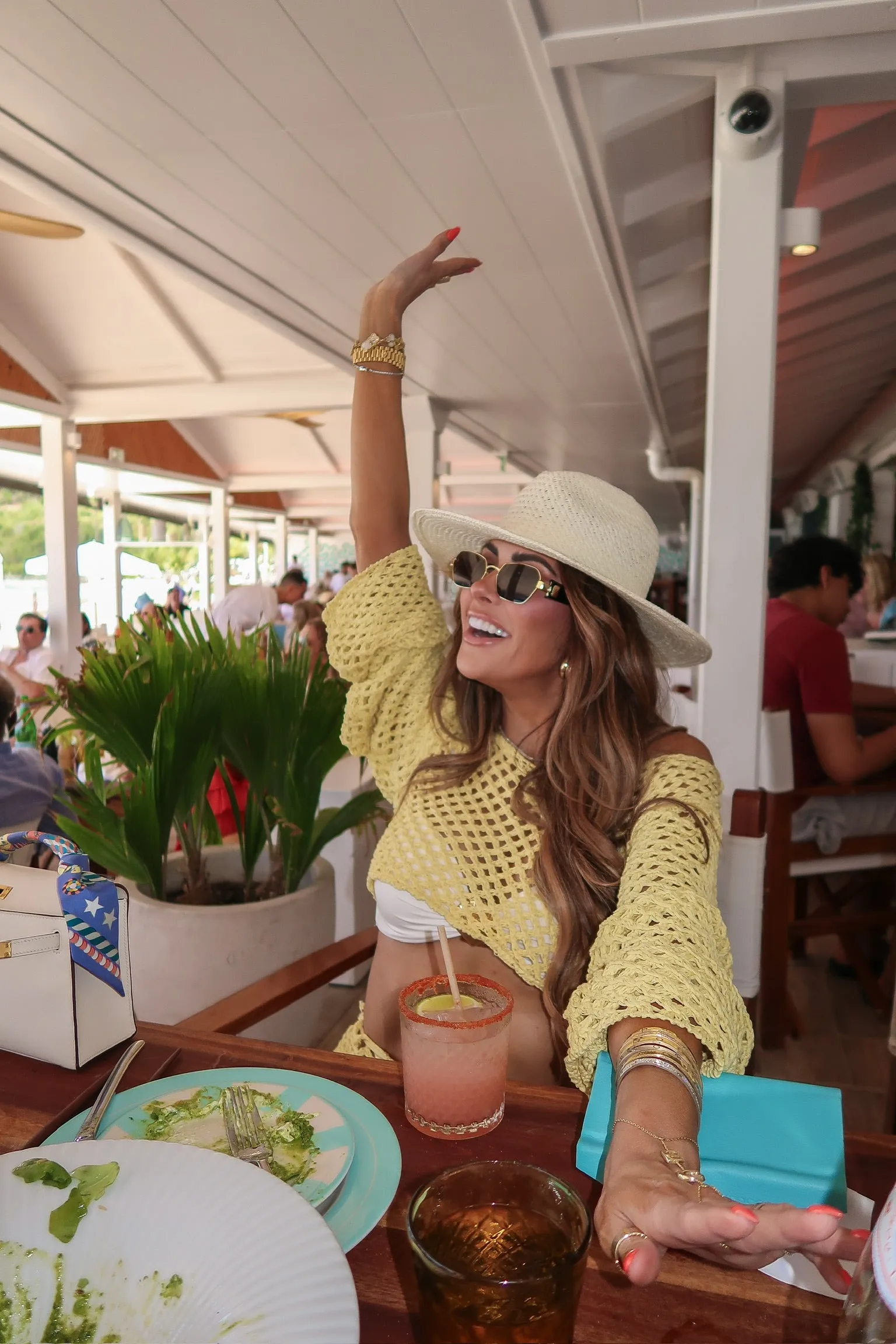 Emily Sunglasses Gold and Black sold by Victoria Emerson product image thumbnail 4