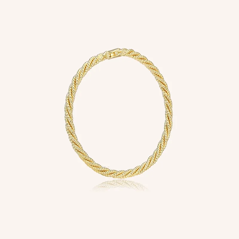 Rope Twist Bangle sold by Victoria Emerson