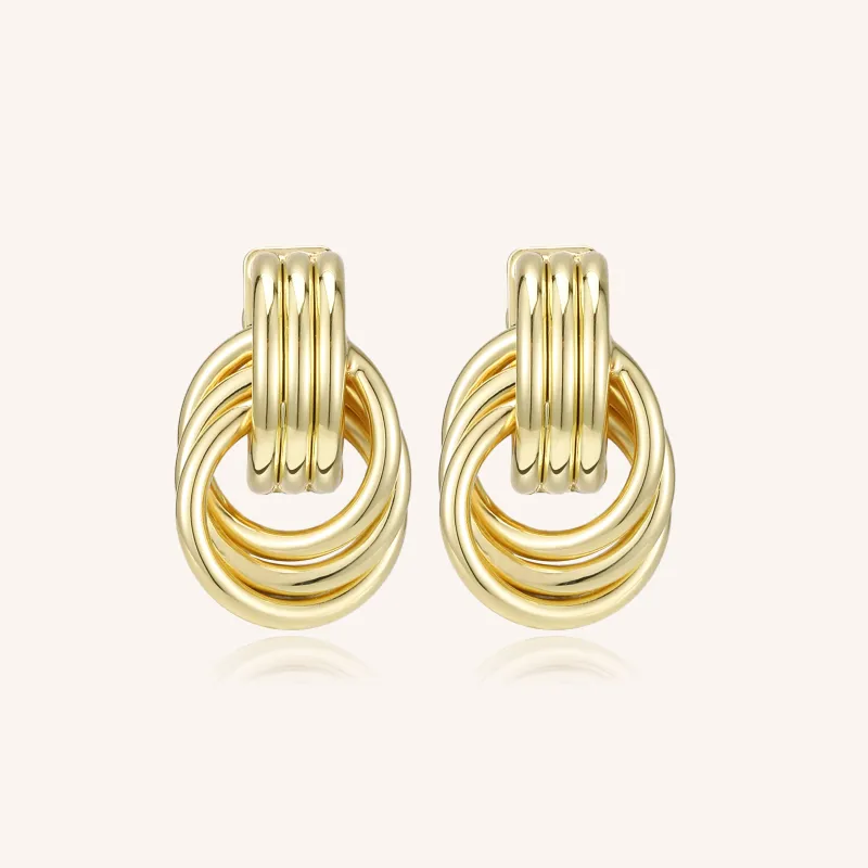 Bailey Gold Earrings sold by Victoria Emerson