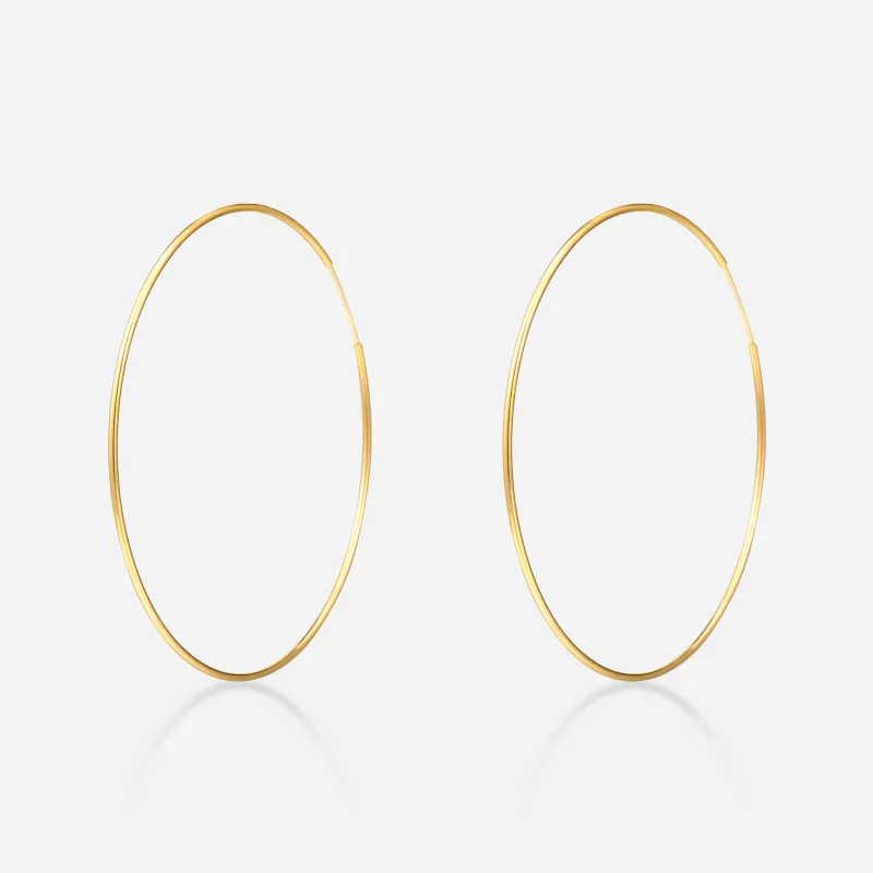 Cassie Lightweight Hoops sold by Victoria Emerson