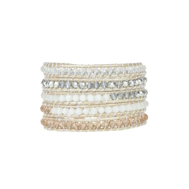 Silver Dorado Five Wrap Bracelet sold by Victoria Emerson