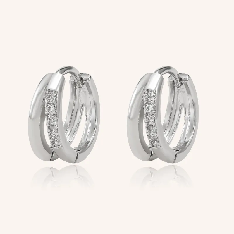 Diana Double Hoops sold by Victoria Emerson