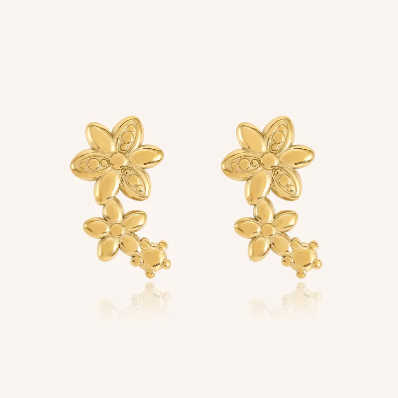Rae Flowers Earrings sold by Victoria Emerson