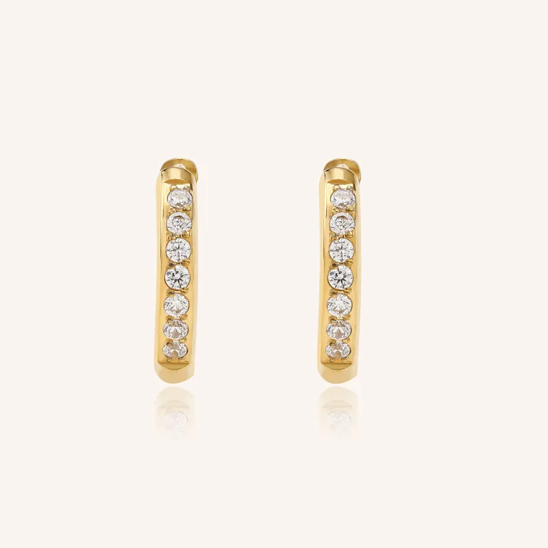 Taylor Mini Hoop Earrings sold by Victoria Emerson