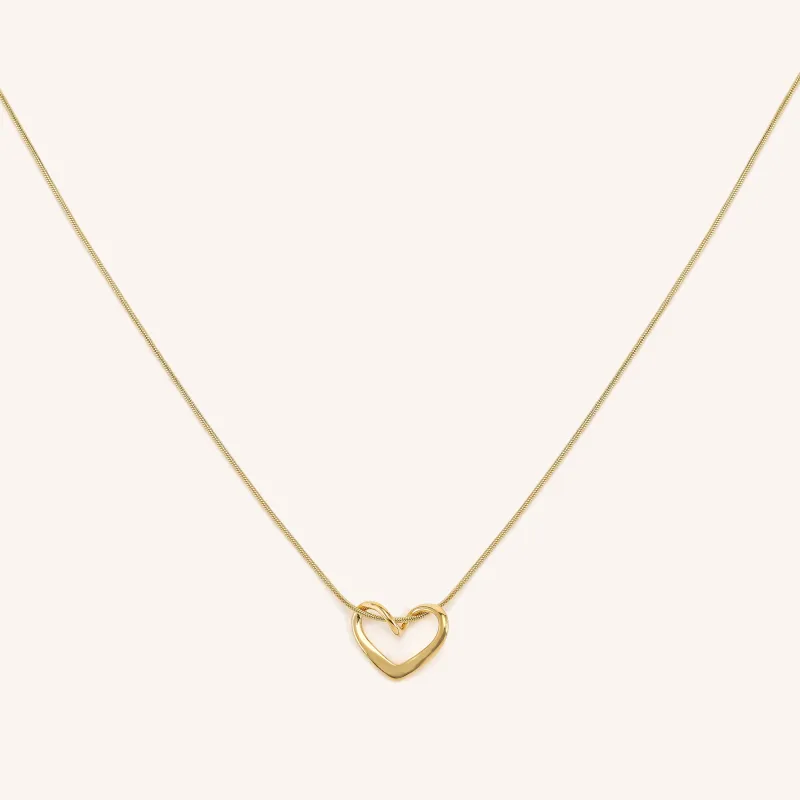 Abstract Heart Necklace sold by Victoria Emerson