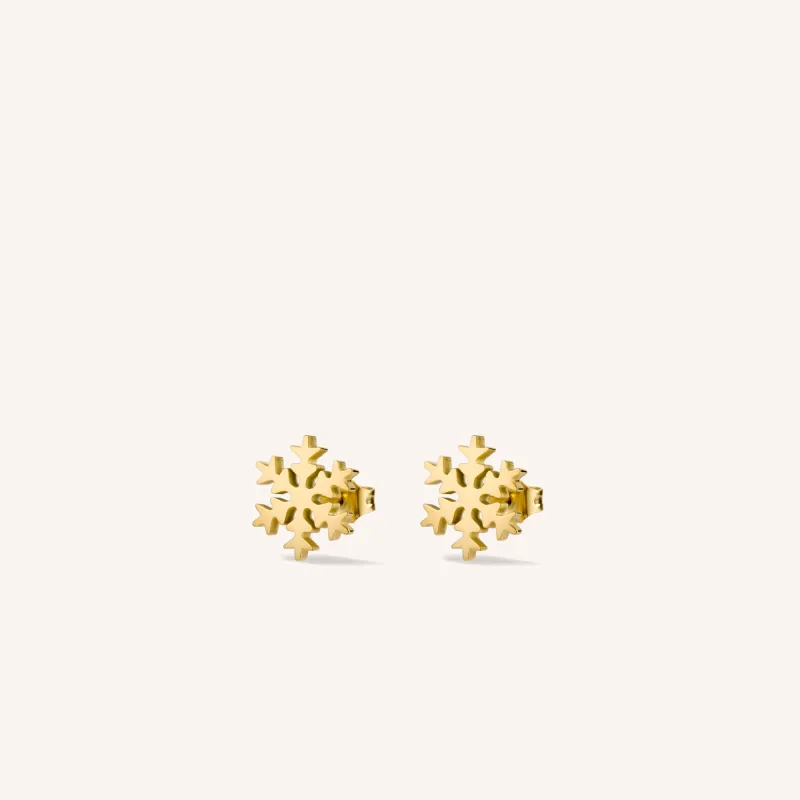 Snow Flake Stud Earrings sold by Victoria Emerson