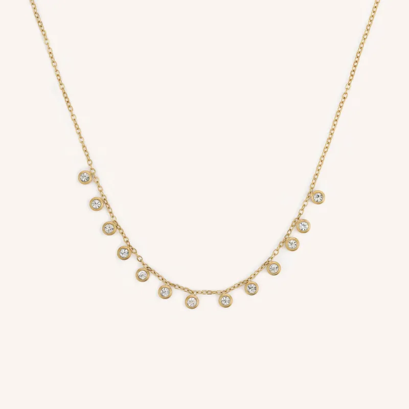 Crystal Drop Necklace sold by Victoria Emerson