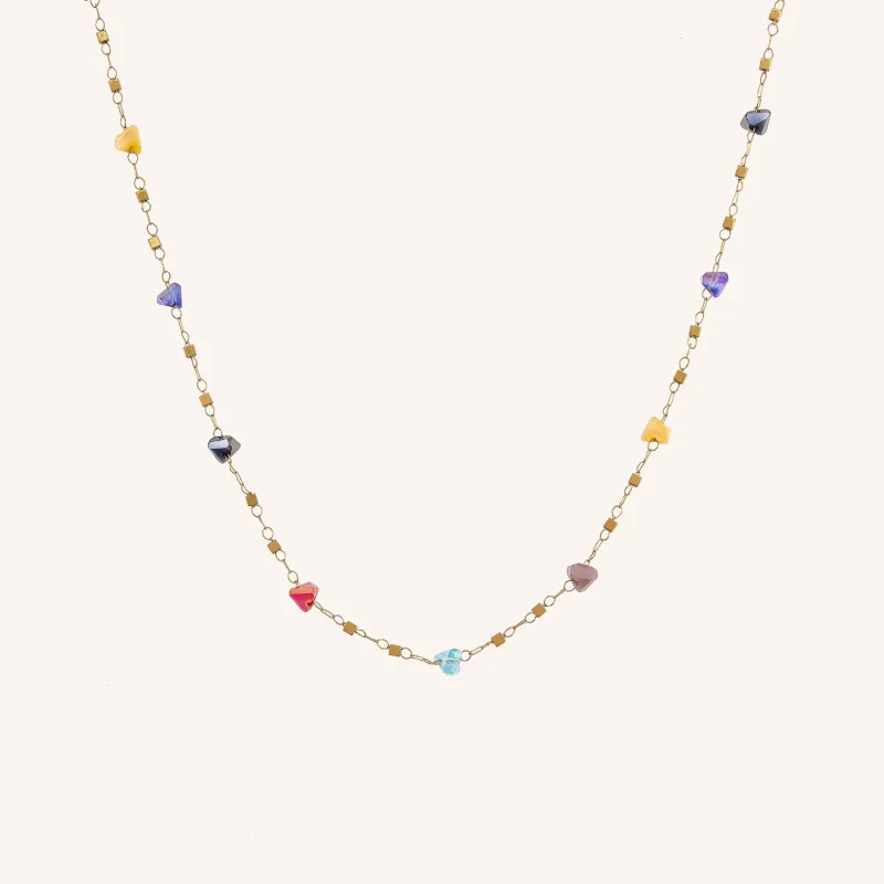 Crystal Stone Necklace sold by Victoria Emerson