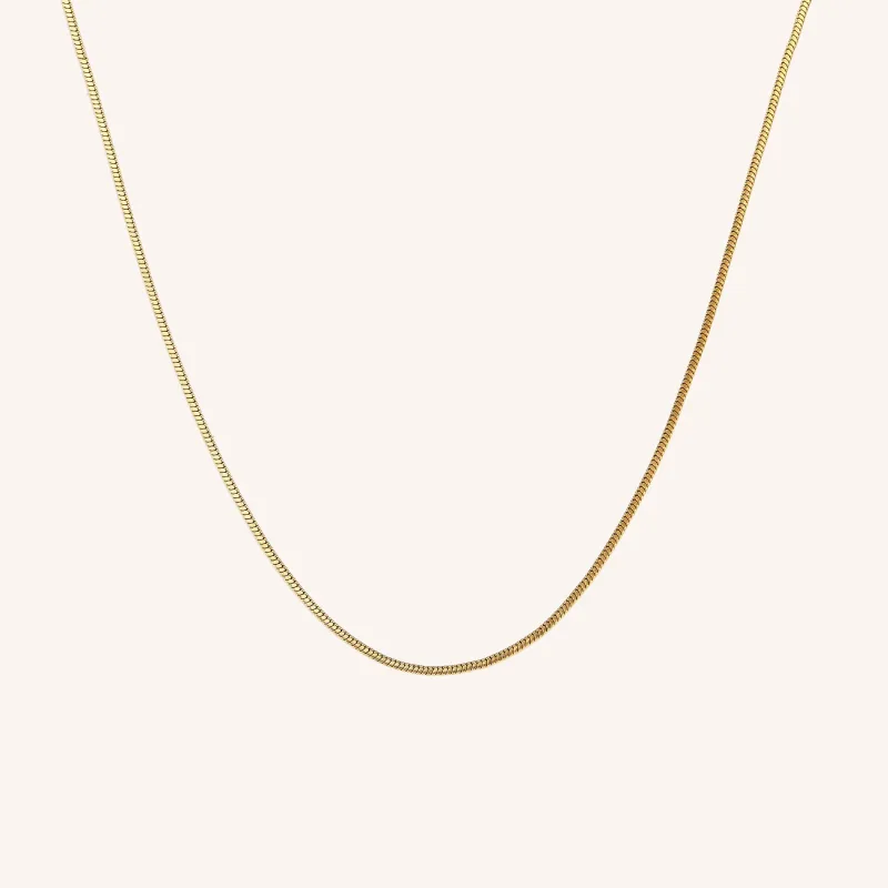 Laya Snake Chain Necklace sold by Victoria Emerson