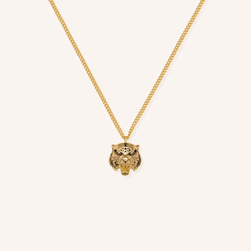 Golden Tiger Necklace sold by Victoria Emerson