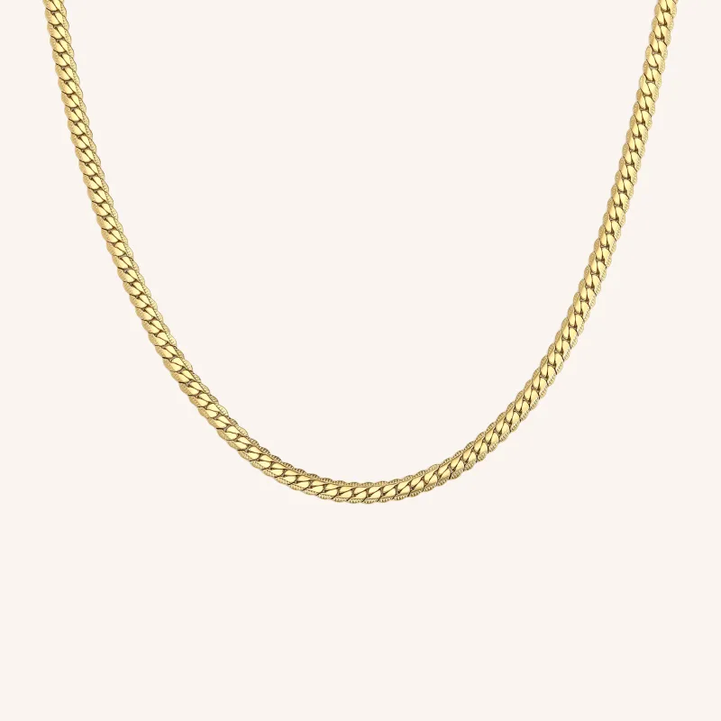 Mixed Metal Multi-Layered Necklace made by Victoria Emerson