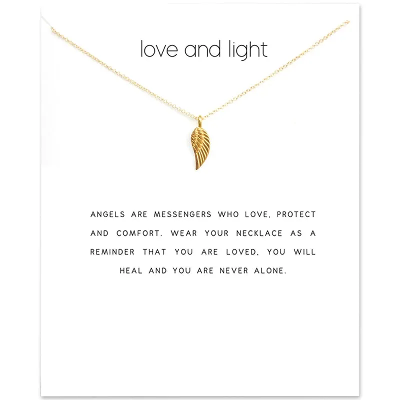 Guardian Angel Wing Necklace sold by Victoria Emerson