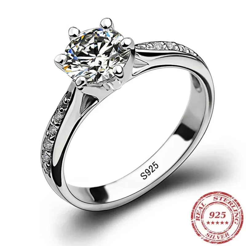Six-Prong Classic Solitaire Ring sold by Victoria Emerson