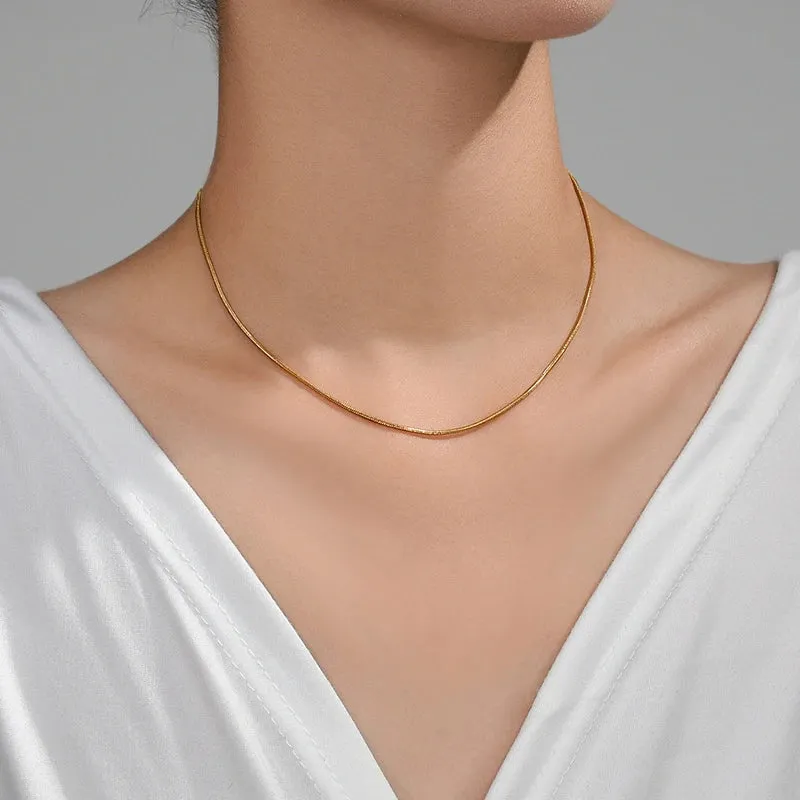 Classic Snake Chain Necklace sold by Victoria Emerson