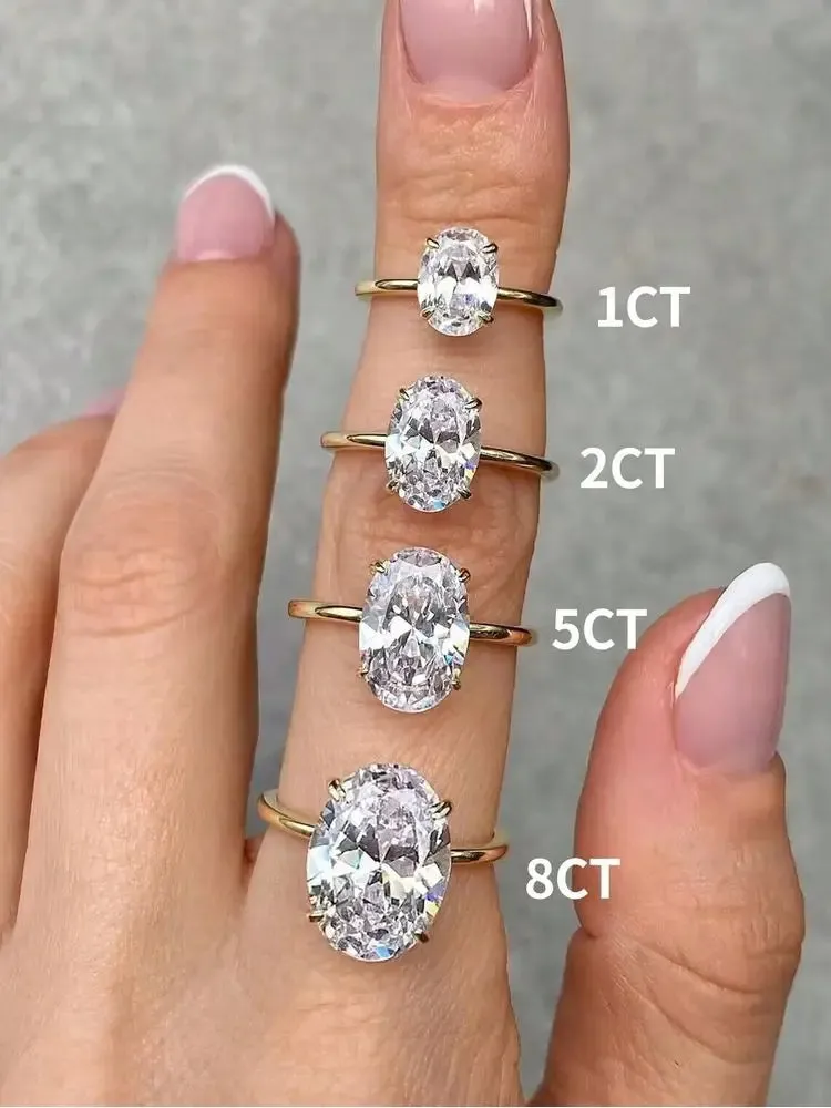 Promise Oval Crystal Ring sold by Victoria Emerson product image thumbnail 2