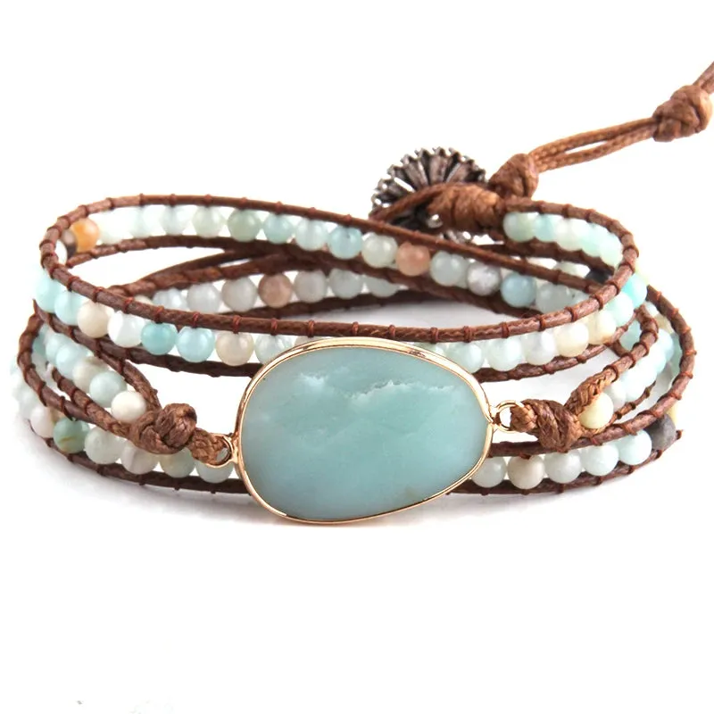 Sedona Stone Wrap Bracelet sold by Victoria Emerson
