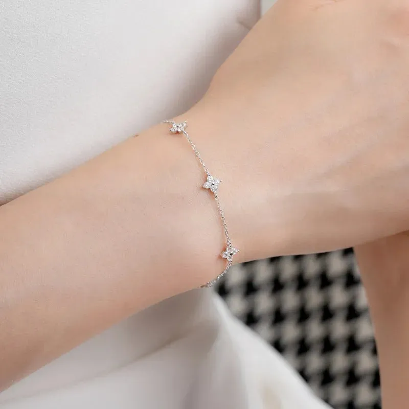 Lucky Clover Crystal Bracelet sold by Victoria Emerson product image thumbnail 4