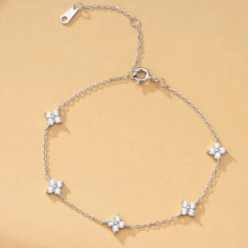 Lucky Clover Crystal Bracelet sold by Victoria Emerson product image thumbnail 5