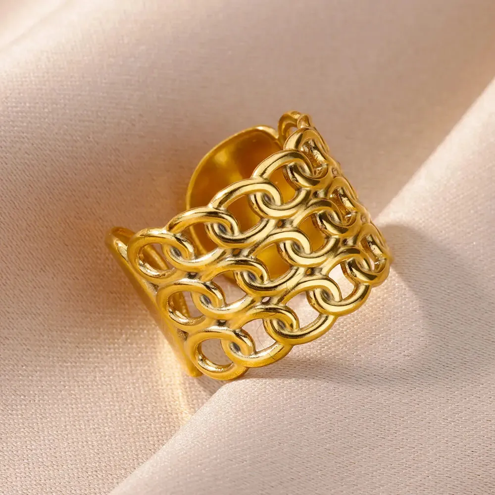 Classic Gold Band Ring - Style 11 sold by Victoria Emerson product image thumbnail 3