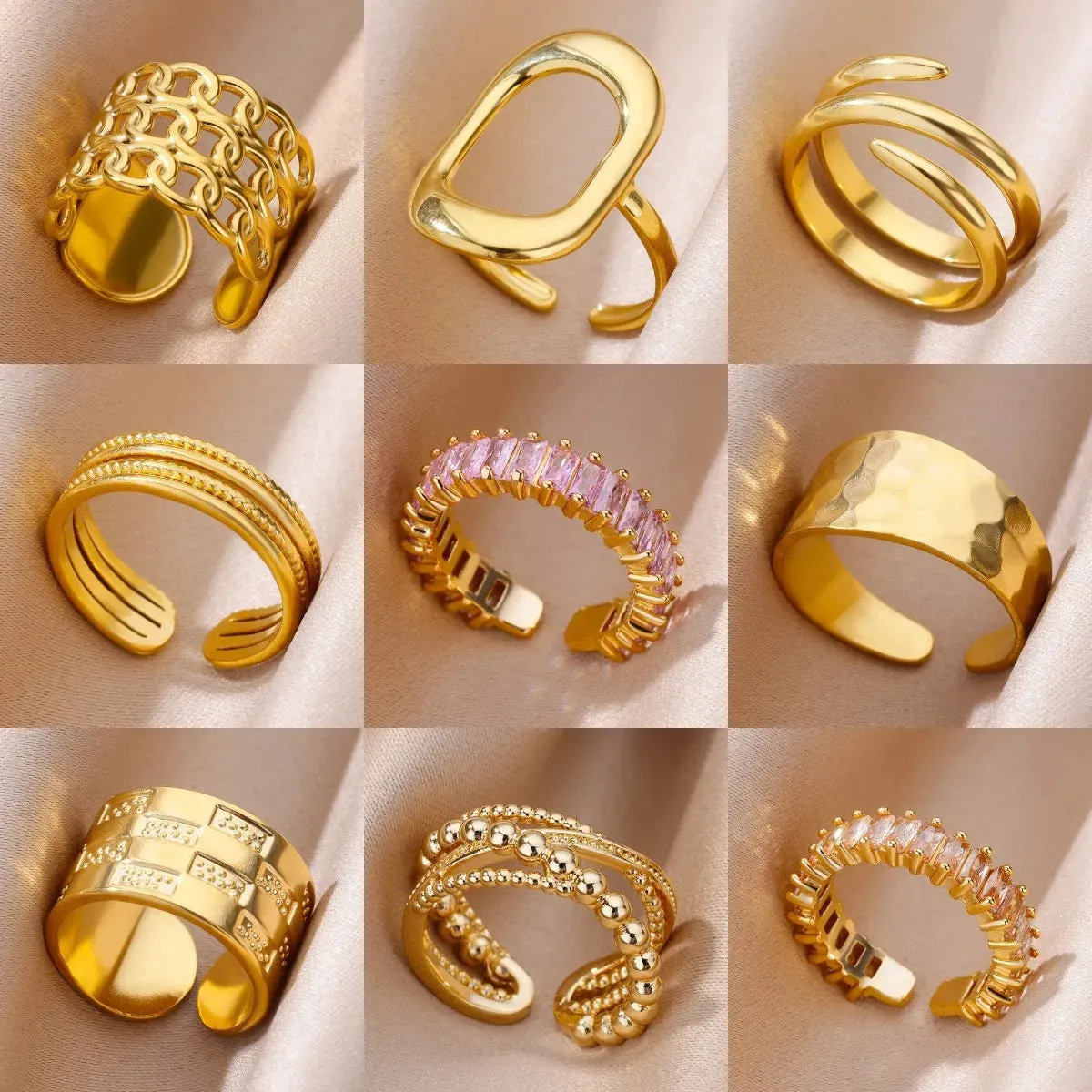 Classic Gold Band Ring - Style 11 sold by Victoria Emerson product image thumbnail 2