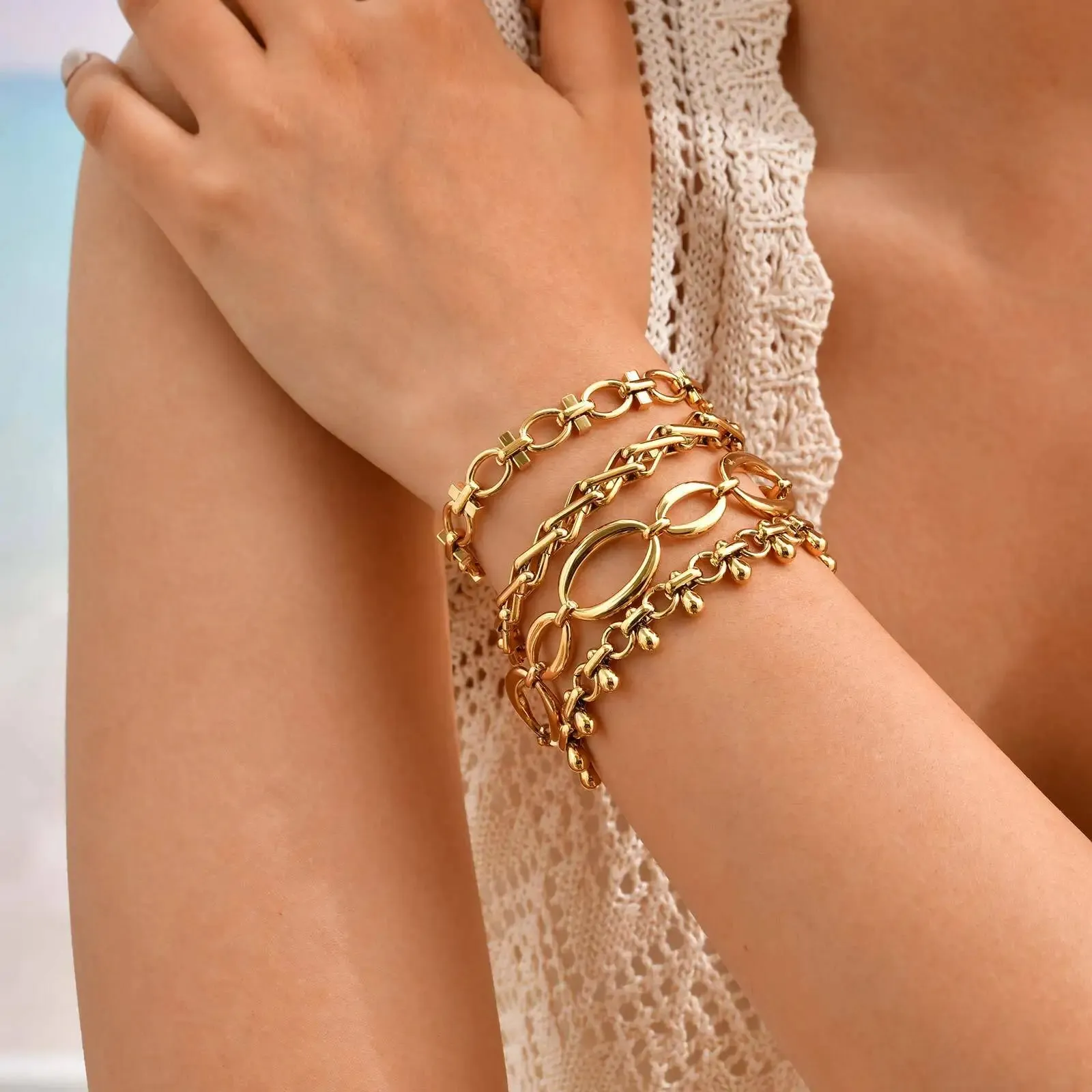 Brooklyn Bold Toggle Bracelet sold by Victoria Emerson product image thumbnail 2