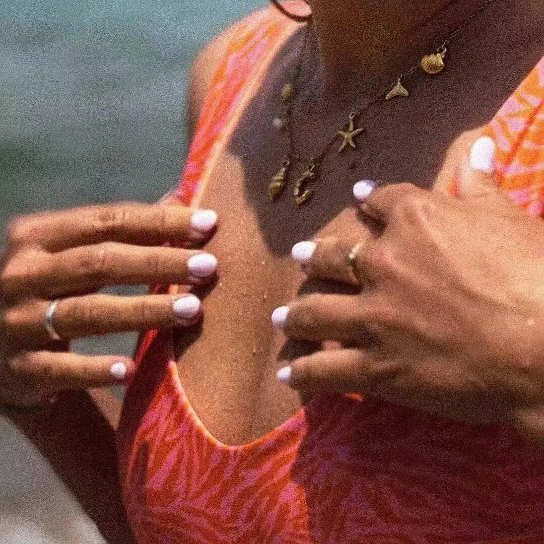 Seaside Shell Charm Necklace sold by Victoria Emerson product image thumbnail 3