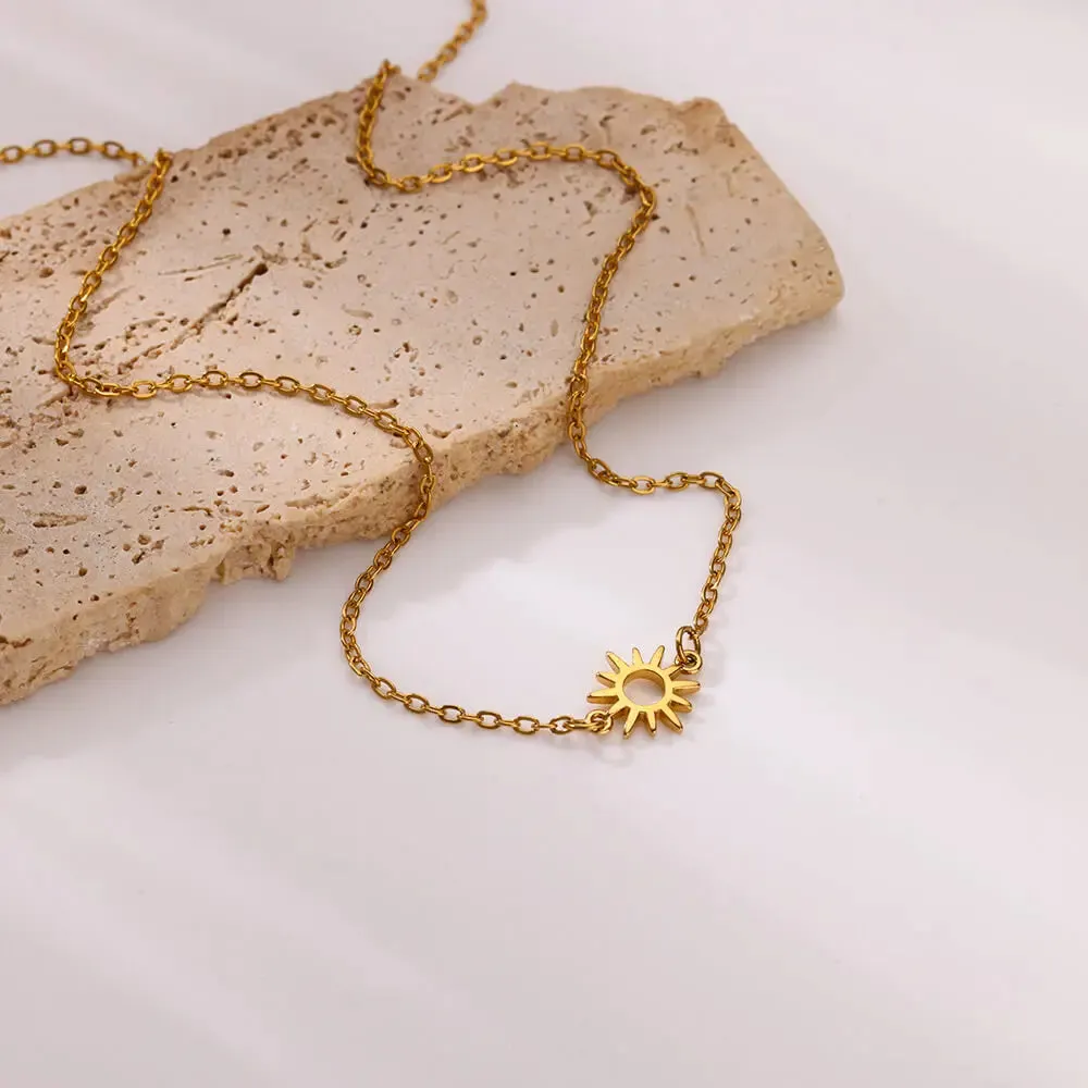 Soleil Sun Pendant Necklace sold by Victoria Emerson product image thumbnail 4