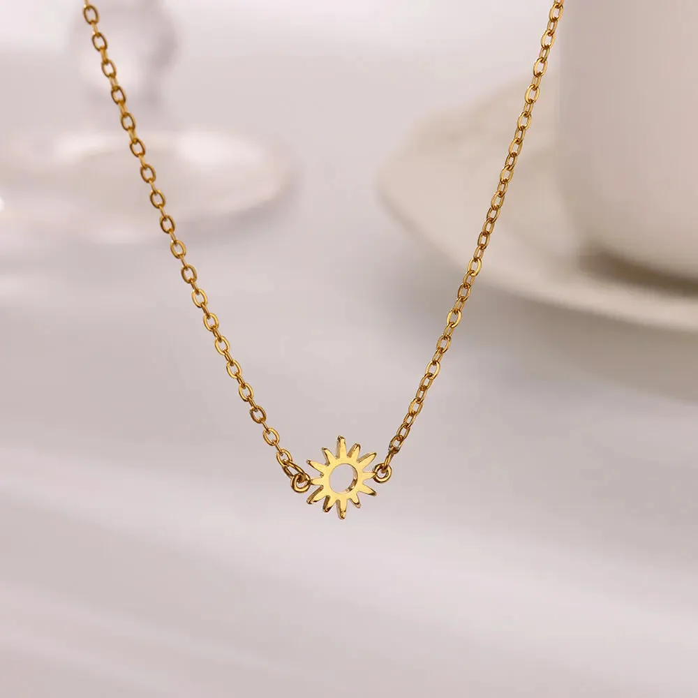 Soleil Sun Pendant Necklace sold by Victoria Emerson product image thumbnail 3