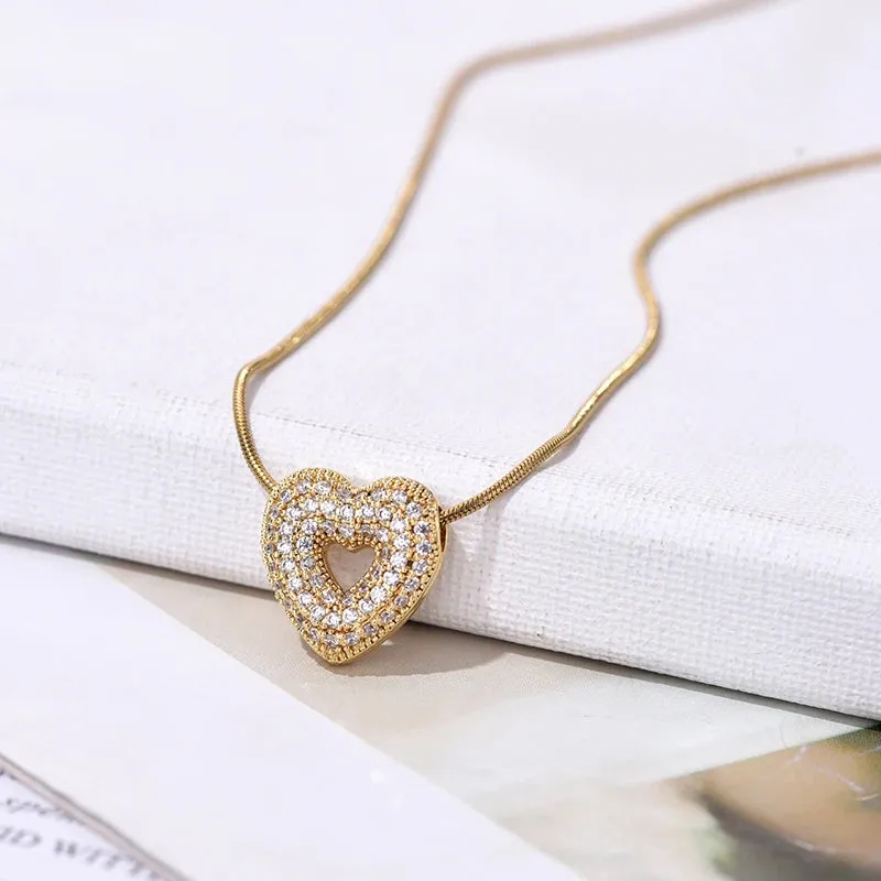 Amore Heart Pendant Necklace sold by Victoria Emerson product image thumbnail 2