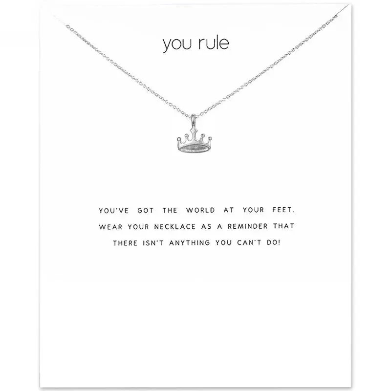 You Rule Crown Necklace sold by Victoria Emerson product image thumbnail 2