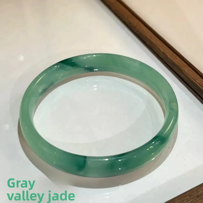 Wide Stone Bangle made by Victoria Emerson