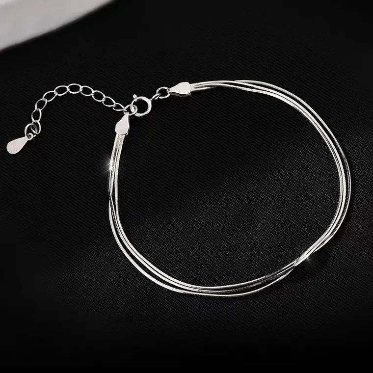 Sterling Silver Coil Bracelet sold by Victoria Emerson product image thumbnail 5