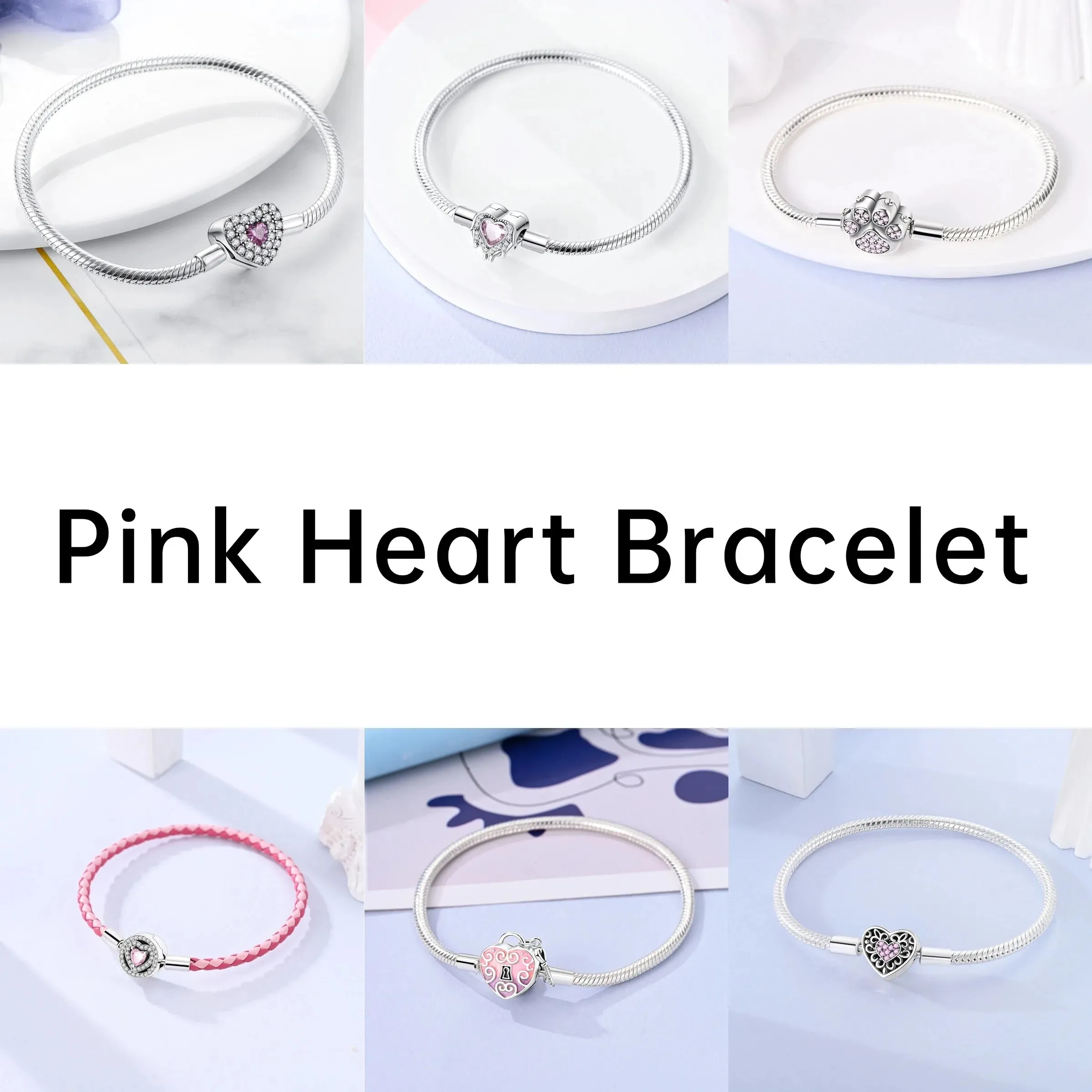 Sterling Silver Zirconia Charm Bracelet sold by Victoria Emerson product image thumbnail 4