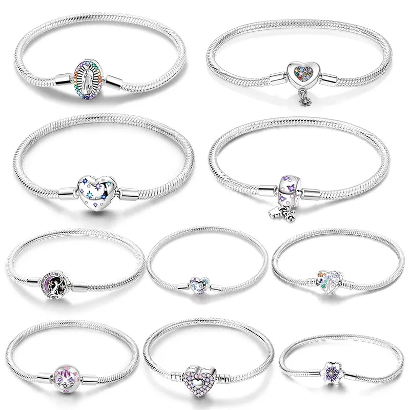 Sterling Silver Zirconia Charm Bracelet sold by Victoria Emerson