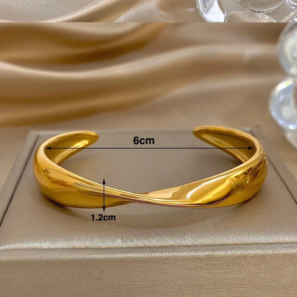 Square-Edge Stainless Steel Bangle sold by Victoria Emerson product image thumbnail 5